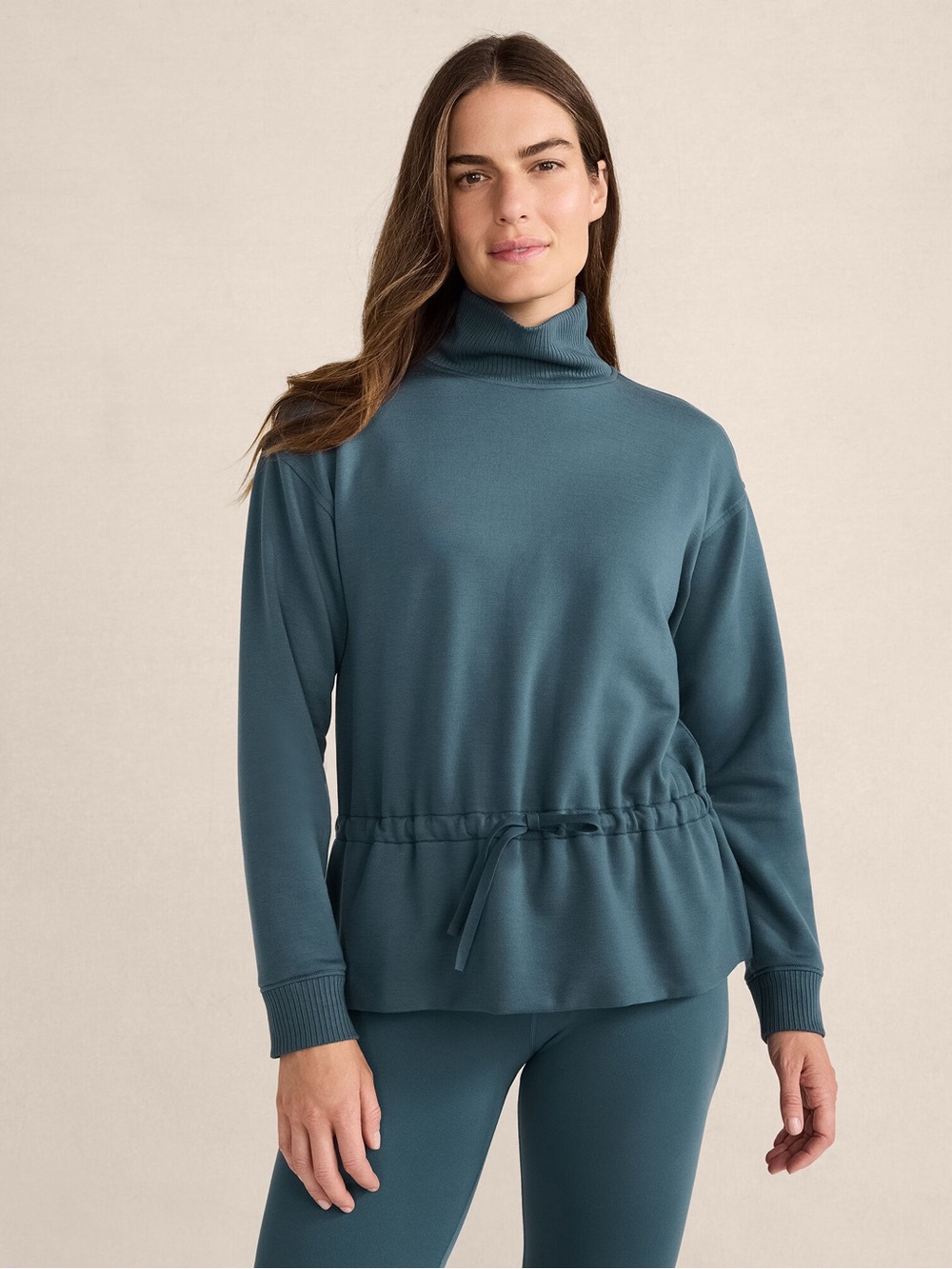 Haven well within cinch hem top sz L